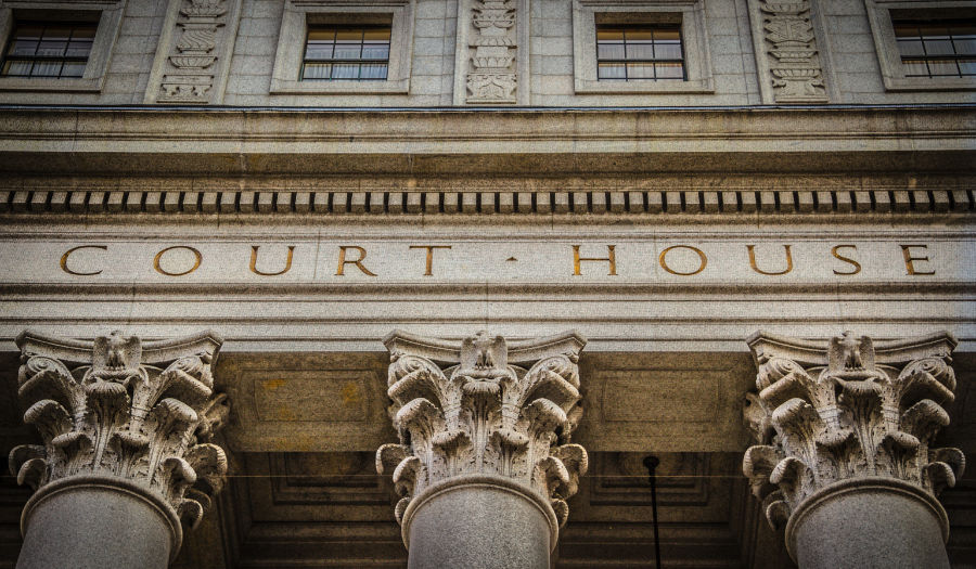 Court house building front