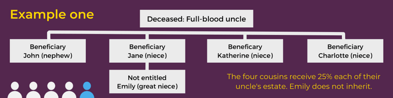 Intestacy blog distribution examples (3)