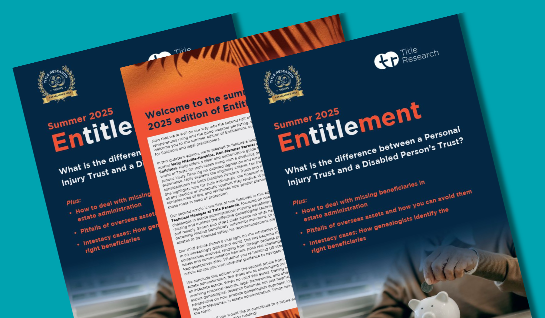 Entitlement summer 2025 front cover and foreword