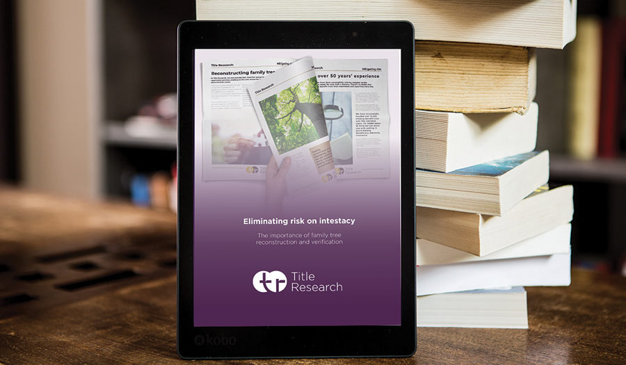 Eliminating risk on intestacy guide